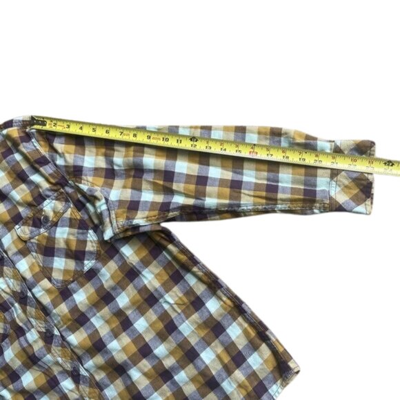 Duluth Trading Co Women's Free Swingin' Flannel Shirt 1X Plus - Picture 5 of 6